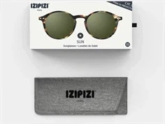 IZIPIZI tortoise green lenses voksen #d solbrille UV400